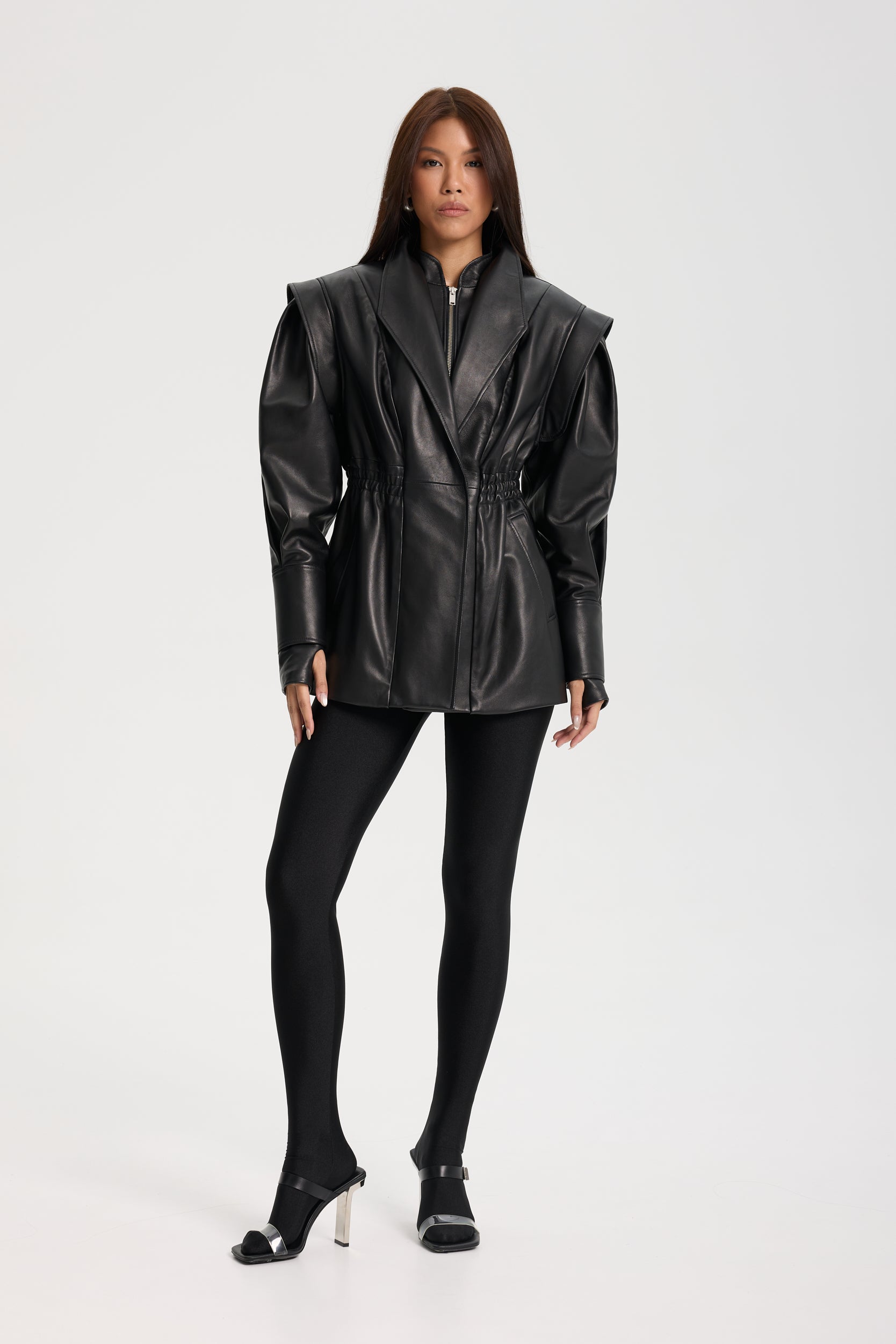 Vera Jacket - luxurious leather - Lanvoa.pl