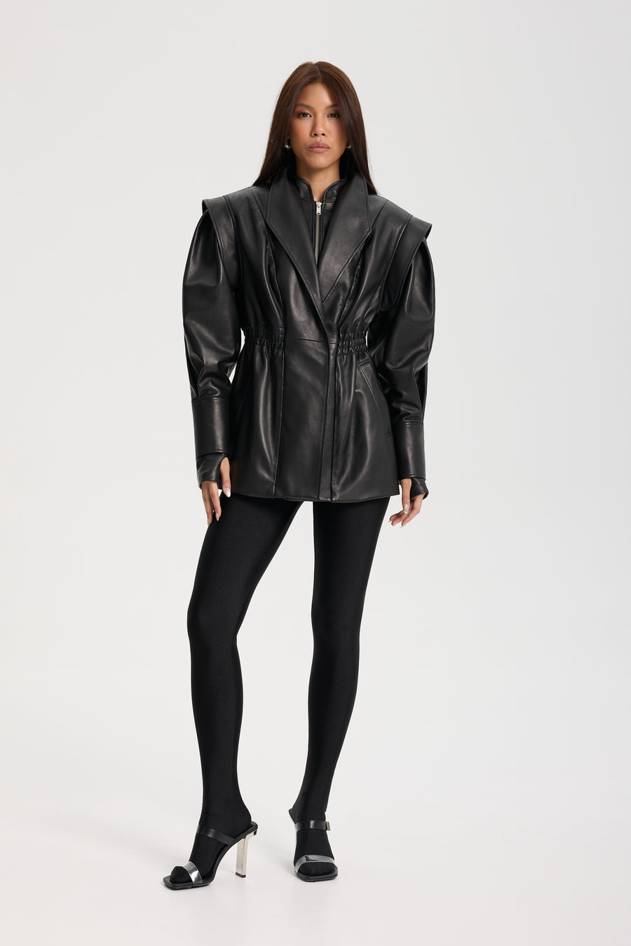 Vera Jacket - luxurious leather - Lanvoa.pl