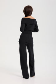 Velmere Trousers graphite Lanova.pl