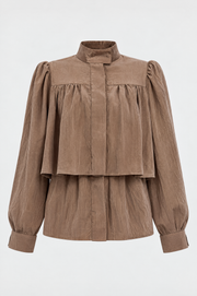 Vesper draped jacket. Vesper kurtka z drapowanym fasonem.