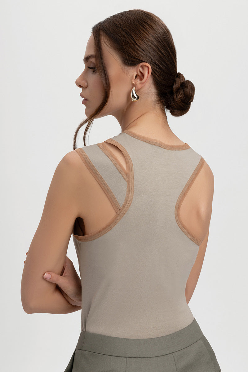 Nova olive top