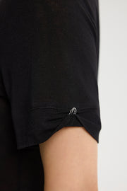 Lock czarny T-shirt