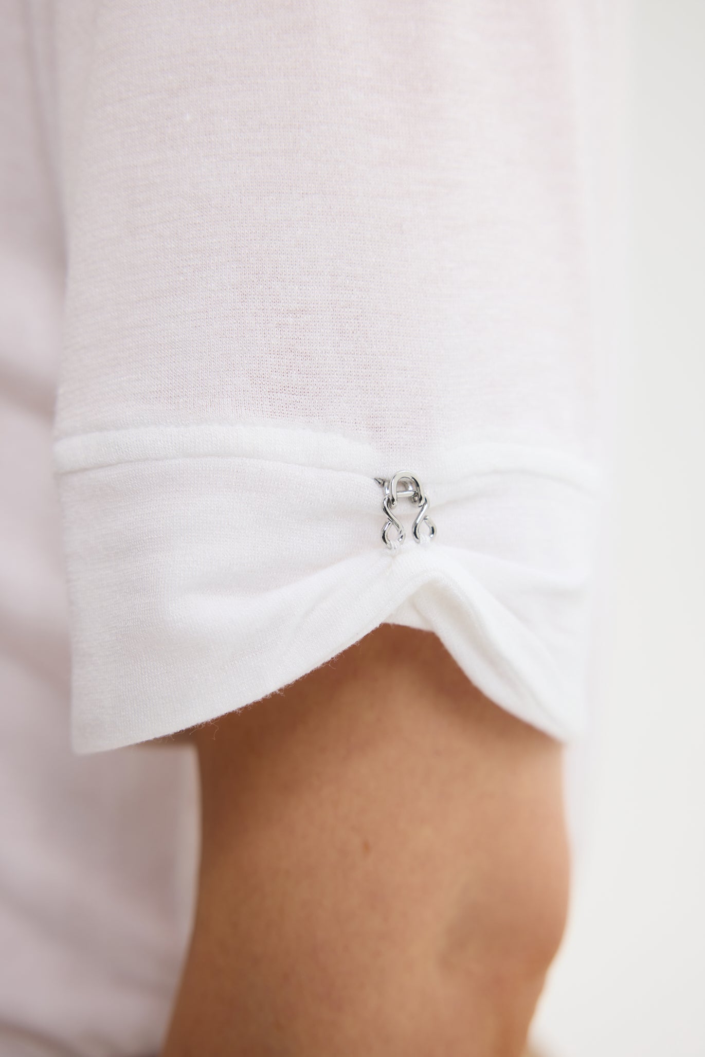 Lock biały T-shirt