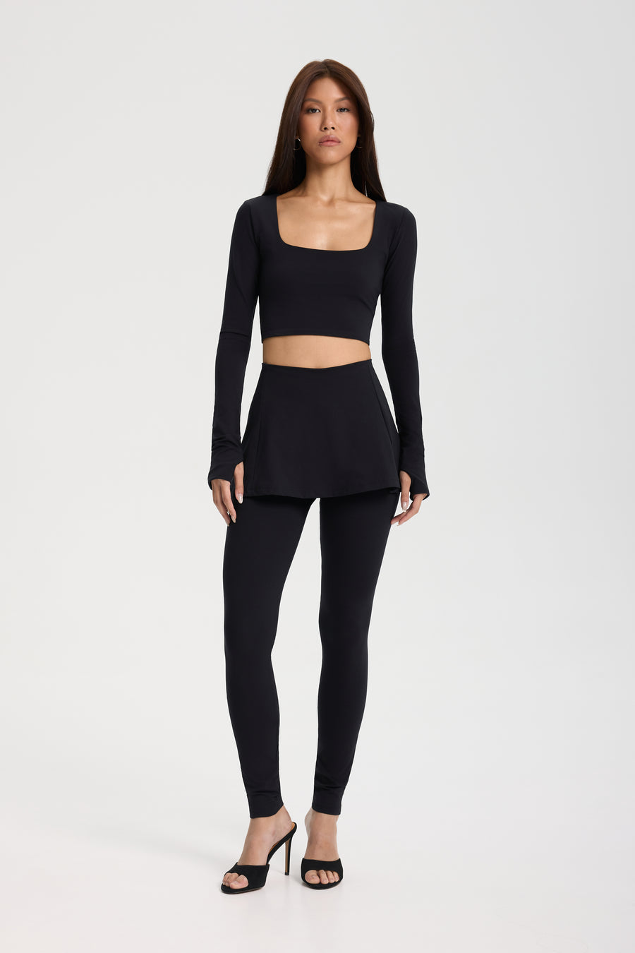 Noxelle blouse Raven leggings