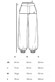 Veda balloon trousers size. Veda – spodnie o kroju balonowym. Lanova.pl