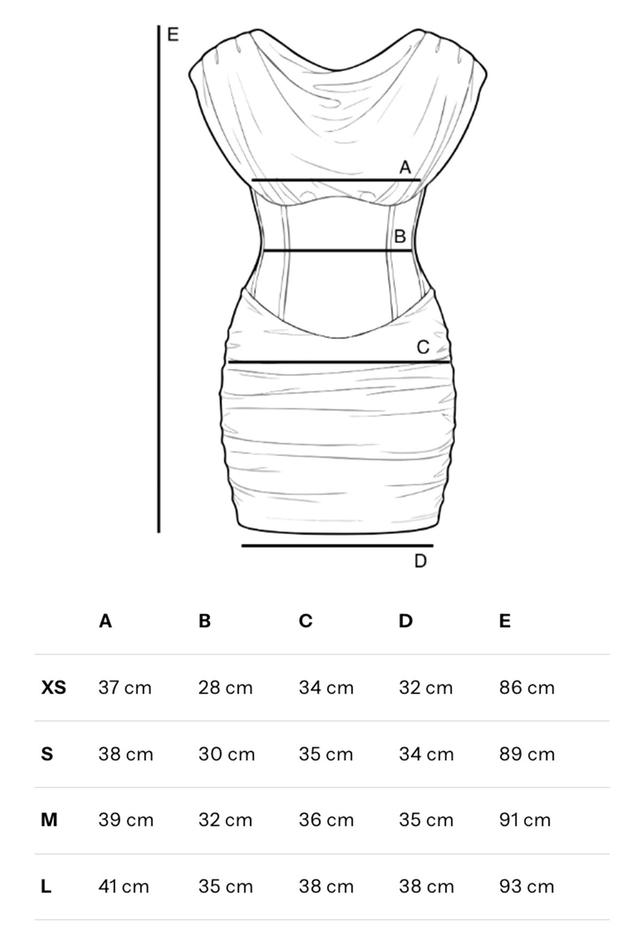 Vivienne dress size -L’anova 
