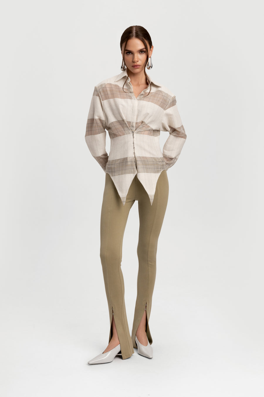 Spodnie Valeria khaki
