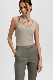 Nova olive top