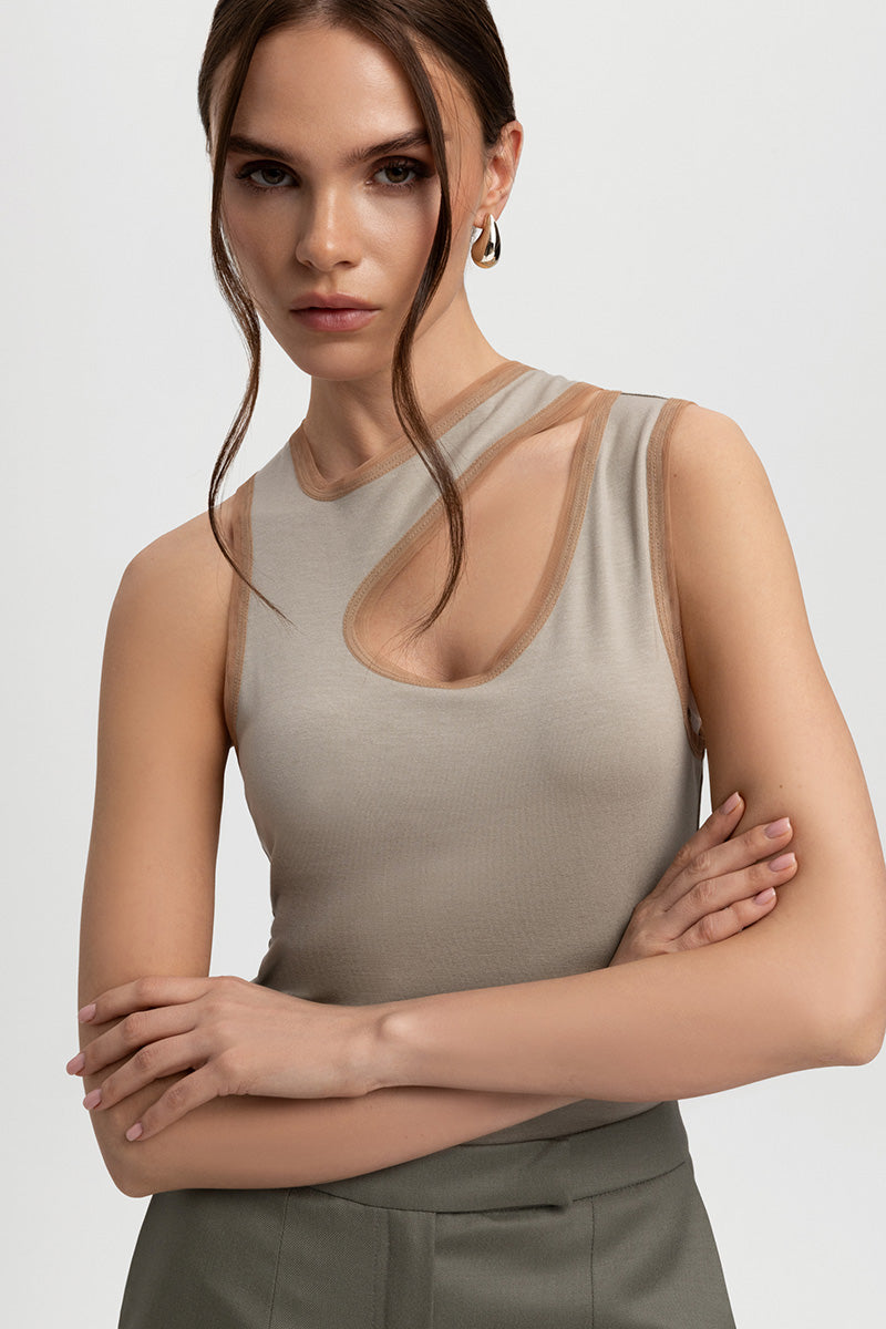 Nova olive top
