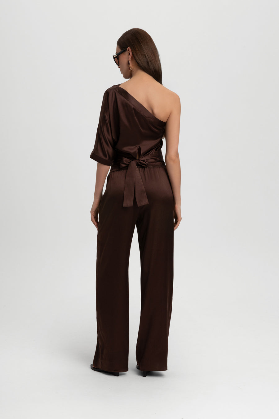 Silva one shoulder top