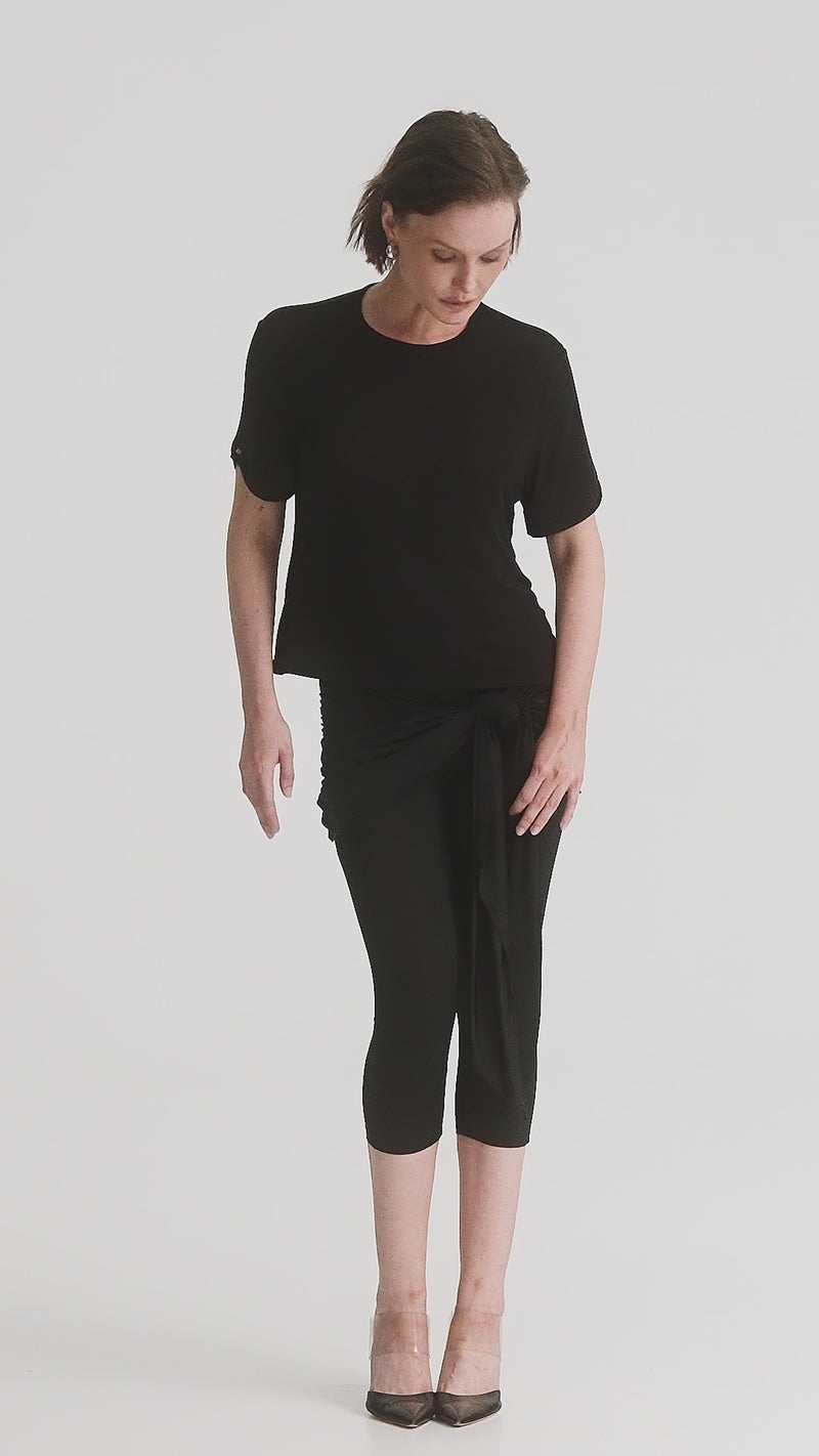 Lock t-shirt black. Lock czarny T-shirt. Lanova.pl